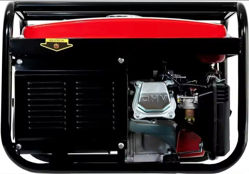 Gerador a gasolina Linea HD, 6000W, 230/380 V, motor 4 tempos, tanque de 15 L, trifásico e monofásico