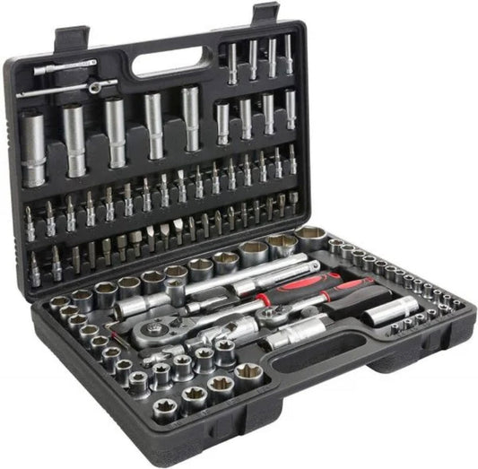 Conjunto de chaves de catraca Extreme Tools ideal para bricolage, reparações ou trabalhos mecânicos