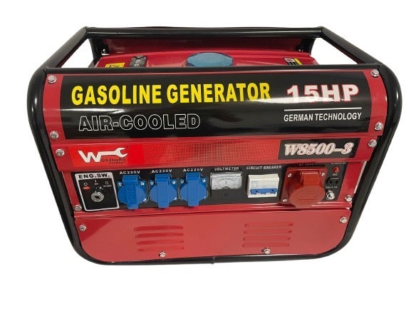 Würzburg Germany Gerador elétrico da gasolina 6500W motor 4 tempos 15hp