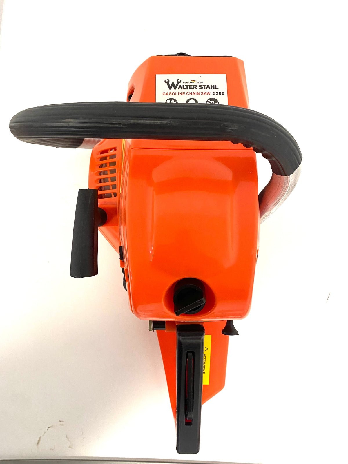 Motosserra Walter Stahl a gasolina, motor 2 tempos 58cc, 3,1 cv, barra de 20” para corte e poda