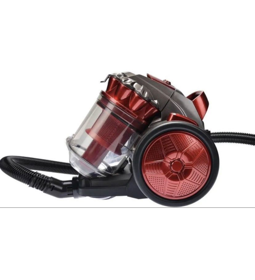Swiss Line Switzerland Compact XXL - Aspirador sem saco, motor de baixo consumo de energia, 900 W, filtragem ciclónica avançada, depósito de sujidade extragrande de 3 litros, compacto, kit clássico