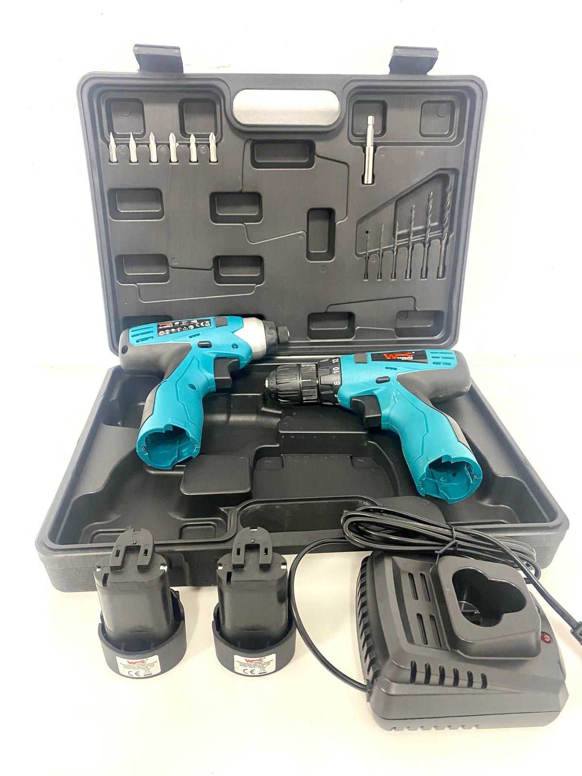 Kit de herramientas eléctricas Taladro+Atornillador