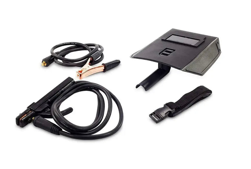 PROFESSIONAL Inverter Welder 300A - 15 KVA of Power IGBT Technology Diret Current DC MMA Display Inclui 2 Eléctrodos, Máscara, Escova - Picareta, Pinça de Suporte de Elétrodo Negativo